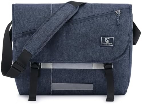 OIWAS Messenger Bag für Männer, 15,6 Zoll Laptop Crossbody Taschen Frauen Casual Handtasche Schulter Tasche College Reisebüro