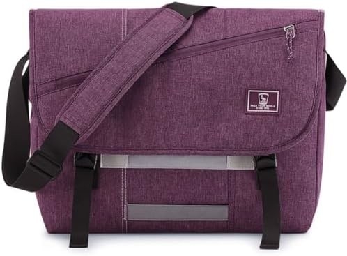 OIWAS Messenger Bag für Männer, 15,6 Zoll Laptop Crossbody Taschen Frauen Casual Handtasche Schulter Tasche College Reisebüro
