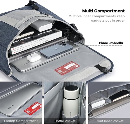 OIWAS Messenger Bag für Männer, 15,6 Zoll Laptop Crossbody Taschen Frauen Casual Handtasche Schulter Tasche College Reisebüro