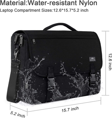 MESSENGER BAG FÜR Männern, DAMEN BRIEFCASES LEICHTE Männers LAPTOP BAG 15,6 Zoll wasserdicht