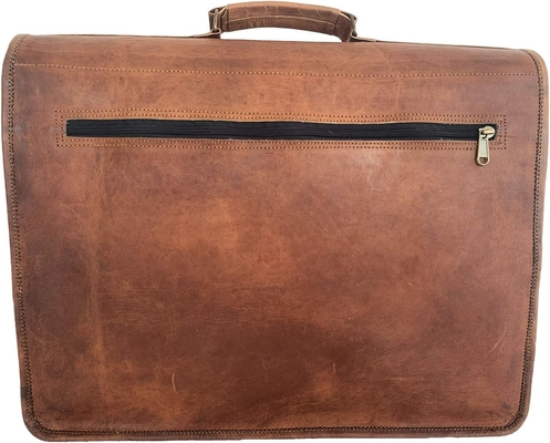 18 Zentimeter Lederbriefkasten Laptop Messenger Tasche Bester Computer Tasche Handgefertigte Taschen für Männer und Frauen
