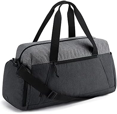 BAGSMART Fitness-Taschen für Männer Frauen, zusammenklappbare Reisetasche, leichte Wochenend-Tasche mit Schuhraum,