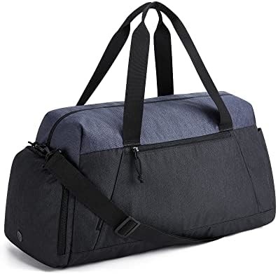 BAGSMART Fitness-Taschen für Männer Frauen, zusammenklappbare Reisetasche, leichte Wochenend-Tasche mit Schuhraum,