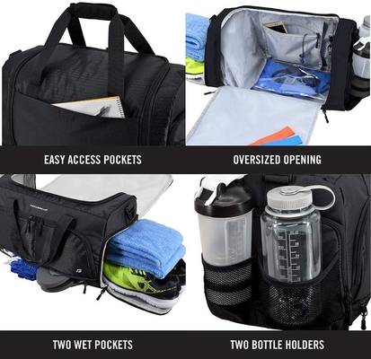 Der ultimative Fitness-Tasche 2.0: Die nachhaltige Massenquelle entworfen Duffel-Tasche mit 10 optimalen Abteilungen einschließlich wasserdicht