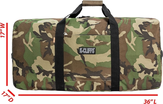 Schwere Güter Duffel Großes Sportgerät Trommel Set Ausrüstung Hardware Reisetasche Dachregal Tasche (36 &quot;X 17&quot; X 17&quot;, Marine)