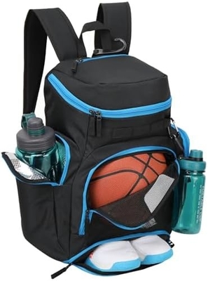 Basketball-Rücksack GROSSE Sporttasche, Fitness-Tasche mit Ballraum und Schuhraum zum Speichern