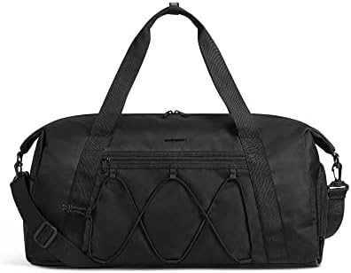 BAGSMART Fitness-Tasche mit Schuhfach und nasser Tasche, Leichtgewicht Sport-Reise-Duffel-Tasche, C TO STORE Sport-Schuhe WATER