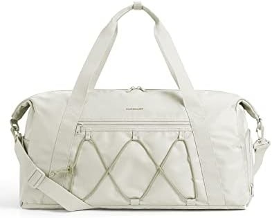 BAGSMART Fitness-Tasche mit Schuhfach und nasser Tasche, Leichtgewicht Sport-Reise-Duffel-Tasche, C TO STORE Sport-Schuhe WATER