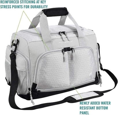 Der nachhaltige, aus vielen Quellen entworfene Duffel-Tasche mit 10 optimalen Abteilungen, einschließlich wasserdichtem Pass-Schuhe
