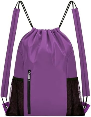 BEEGREEN DRAWSTRING-BACK-GYM-BAG, LARGE SPORTS BAG, STRING RACKBACK CINCH BAG für Männer und Frauen Rot