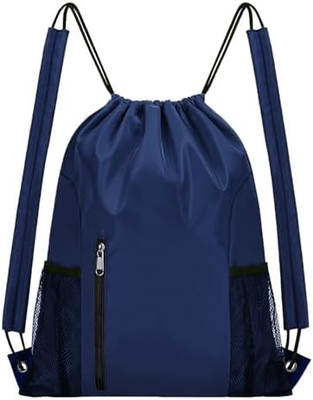 BEEGREEN DRAWSTRING-BACK-GYM-BAG, LARGE SPORTS BAG, STRING RACKBACK CINCH BAG für Männer und Frauen Rot