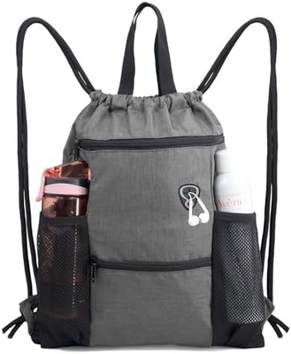 BEEGREEN DRAWSTRING-BACK-GYM-BAG, LARGE SPORTS BAG, STRING RACKBACK CINCH BAG für Männer und Frauen Rot
