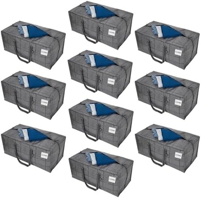 VENO 4 Packung Bewegungsbeutel Plastikbehälter Kleidung Organisation Groß W Deckel/Zipper Verpackungskisten/Fällen Alternativ