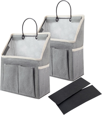 2 Paket WALL HANGING BAG ORGANIZER Korb mit Taschen für Badezimmer Schlafzimmer Küche Schlafzimmer