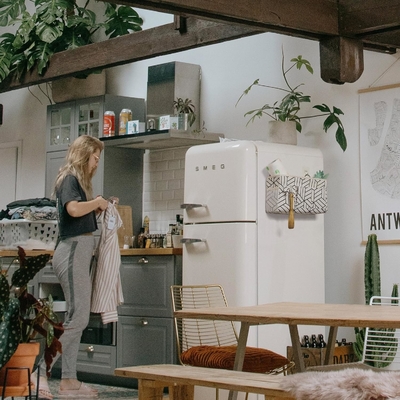 2 Stück großer Wandhänger Lagertasche, Tür Schrank Linnen Stoff Taschen Organisator, wasserdicht für Wohnzimmer Schlafzimmer
