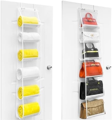 - 2 Packungen, Handtaschenhänger, Modell 2024, Handtaschenorganiser für Schrank, dicke Metallhaken, Handtaschenlager