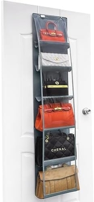 - 2 Packungen, Handtaschenhänger, Modell 2024, Handtaschenorganiser für Schrank, dicke Metallhaken, Handtaschenlager
