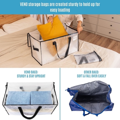 VENO 6 Paket mit Bewegungsbeuteln, Bettwäsche und Decken, Bewegungsbeuteln, Schachteln mit Deckel Alternativ,