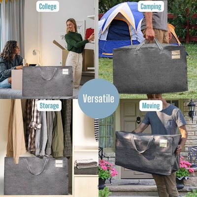 VENO 8 Packung von Umzugstaschen, Umzugsgütern, Umzugskisten, Hochschulverpackung