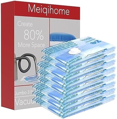 8 VAKUUM-SPACKEN mit elektrischer Luftpumpe, 2 JUMBO, 2 LARGE, 2 MIDDLE, 2 KLEINE TASCHEN