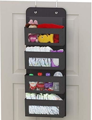 2 Pack Wandhängtasche Organisator Korb mit Taschen für Badezimmer Schlafzimmer Küche Schlafzimmer Notwendigkeiten