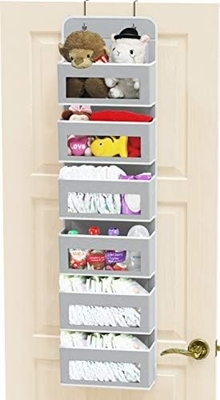 2 Pack Wandhängtasche Organisator Korb mit Taschen für Badezimmer Schlafzimmer Küche Schlafzimmer Notwendigkeiten
