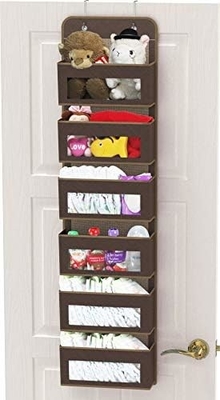 2 Pack Wandhängtasche Organisator Korb mit Taschen für Badezimmer Schlafzimmer Küche Schlafzimmer Notwendigkeiten