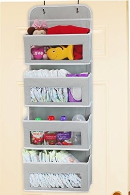 2 Pack Wandhängtasche Organisator Korb mit Taschen für Badezimmer Schlafzimmer Küche Schlafzimmer Notwendigkeiten