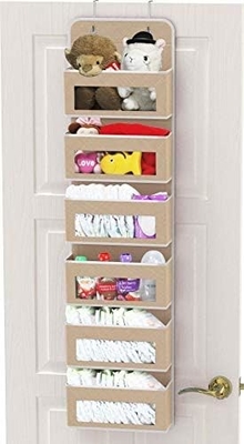 2 Pack Wandhängtasche Organisator Korb mit Taschen für Badezimmer Schlafzimmer Küche Schlafzimmer Notwendigkeiten