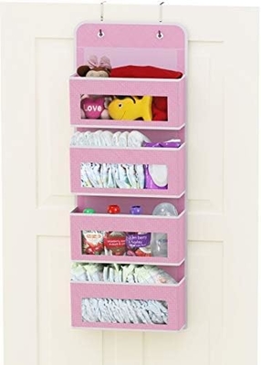 2 Pack Wandhängtasche Organisator Korb mit Taschen für Badezimmer Schlafzimmer Küche Schlafzimmer Notwendigkeiten