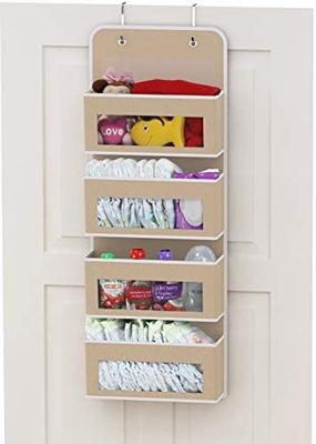 2 Pack Wandhängtasche Organisator Korb mit Taschen für Badezimmer Schlafzimmer Küche Schlafzimmer Notwendigkeiten