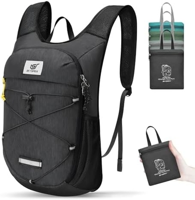 SKYSPER Klapprücksack für Wandern - 10L kleiner, leichter Tagesack Atemberaubende Reisetaschen für Männer Frauen
