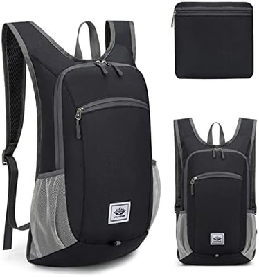 15L-Wanderrucksack ultraleicht, leicht zu packen, wasserdicht, klappbar, Tagesack für Reisen
