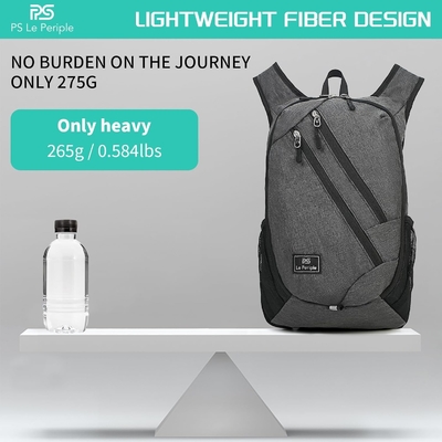 Kleiner Tagesack 15L Wander-Rucksack Klappbare Kleine Rucksack Leichtgewicht Packable Rucksack Reisetagesack für Frauen Männer, bl