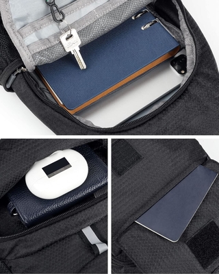 WATERFLY Packbar KLEINER KREISENFÜGER Sling Rucksack Schulter Brusttasche Tagesack für Wandern Reisen