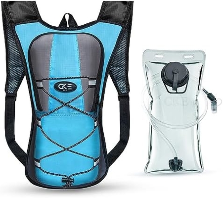 Hydratations-Rücksack Hydratations-Rücksack Wasser-Rücksack mit 2L (70 Unzen) Hydratationsblase für Männer Frauen Kinder zum Laufen