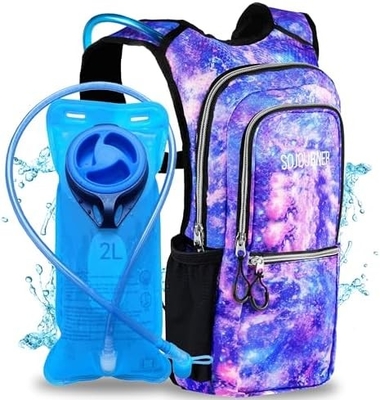 Sojourner Hydratation Pack, Hydratations Rucksack - Wasser Rucksack mit 2l Hydratationsblase, Festival Essential - Rave