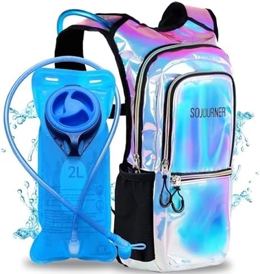 Sojourner Hydratation Pack, Hydratations Rucksack - Wasser Rucksack mit 2l Hydratationsblase, Festival Essential - Rave