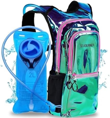 Sojourner Hydratation Pack, Hydratations Rucksack - Wasser Rucksack mit 2l Hydratationsblase, Festival Essential - Rave