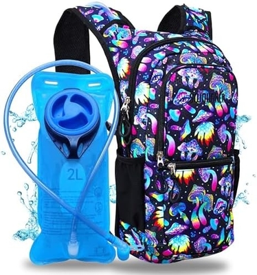 Sojourner Hydratation Pack, Hydratations Rucksack - Wasser Rucksack mit 2l Hydratationsblase, Festival Essential - Rave