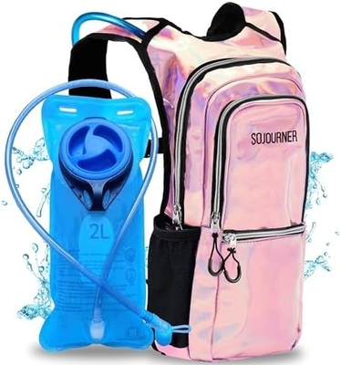 Sojourner Hydratation Pack, Hydratations Rucksack - Wasser Rucksack mit 2l Hydratationsblase, Festival Essential - Rave