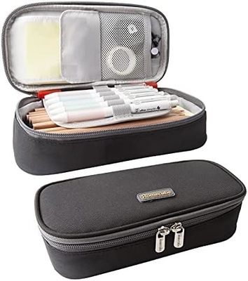 Homecube Bleistiftkoffer Fassungsfähiger Bleistifthalter Box Make-up-Stifte Tasche Oxford Stoffbeutel Großes Aufbewahrungspapier