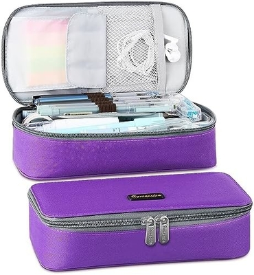 Homecube Bleistiftkoffer Fassungsfähiger Bleistifthalter Box Make-up-Stifte Tasche Oxford Stoffbeutel Großes Aufbewahrungspapier