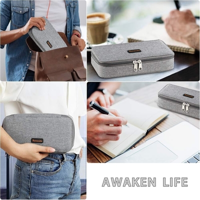 Homecube Bleistiftkoffer Fassungsfähiger Bleistifthalter Box Make-up-Stifte Tasche Oxford Stoffbeutel Großes Aufbewahrungspapier