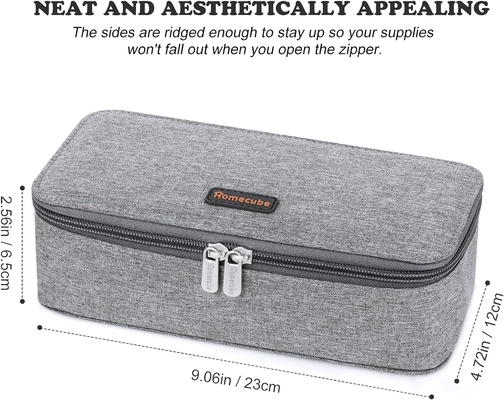 Homecube Bleistiftkoffer Fassungsfähiger Bleistifthalter Box Make-up-Stifte Tasche Oxford Stoffbeutel Großes Aufbewahrungspapier