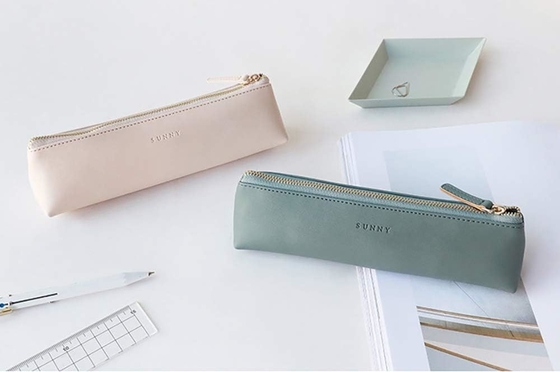 Doraking Bleistiftbeutel Stiftbeutel Kosmetik Make-up/ Schreibwaren Taschenbeutel Beutel/PU Leder Kleine Tasche Studenten Schreibwaren