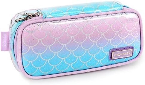 Kinderstift für Mädchen und Jungen Soft Rainbow Pen Box Tasche (Rainbow 1)