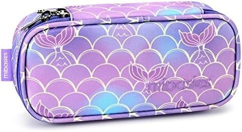 Kinderstift für Mädchen und Jungen Soft Rainbow Pen Box Tasche (Rainbow 1)