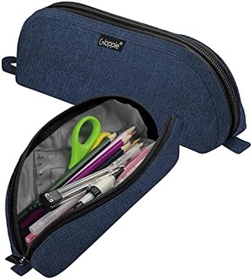 Gloppie Cute Bleistiftkoffer Kawaii Bleistiftbeutel Kleiner Bleistiftkoffer einfache Bleistifttaschen mit Reißverschluss