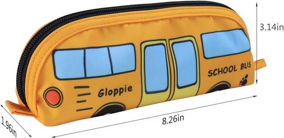 Gloppie Cute Bleistiftkoffer Kawaii Bleistiftbeutel Kleiner Bleistiftkoffer einfache Bleistifttaschen mit Reißverschluss